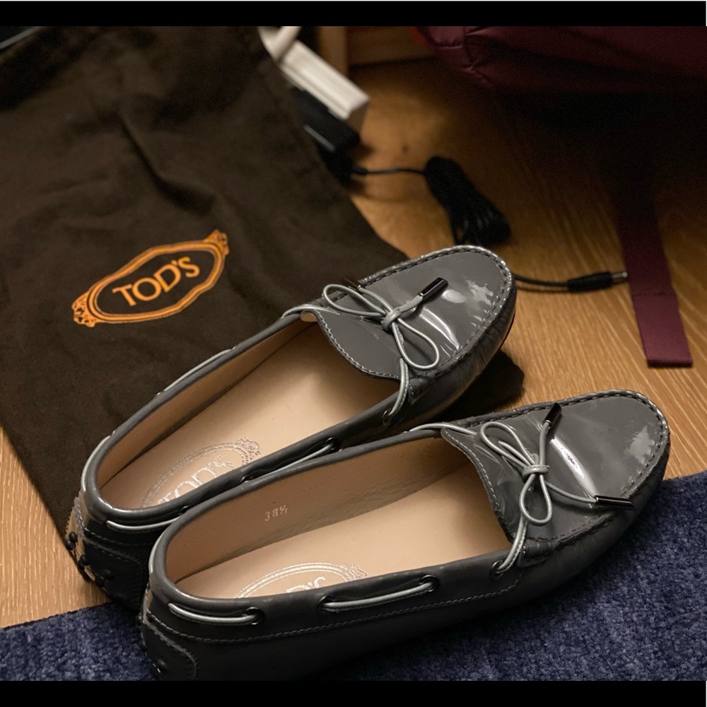 TOD'S
Heaven Laccetto patent-leather loafers